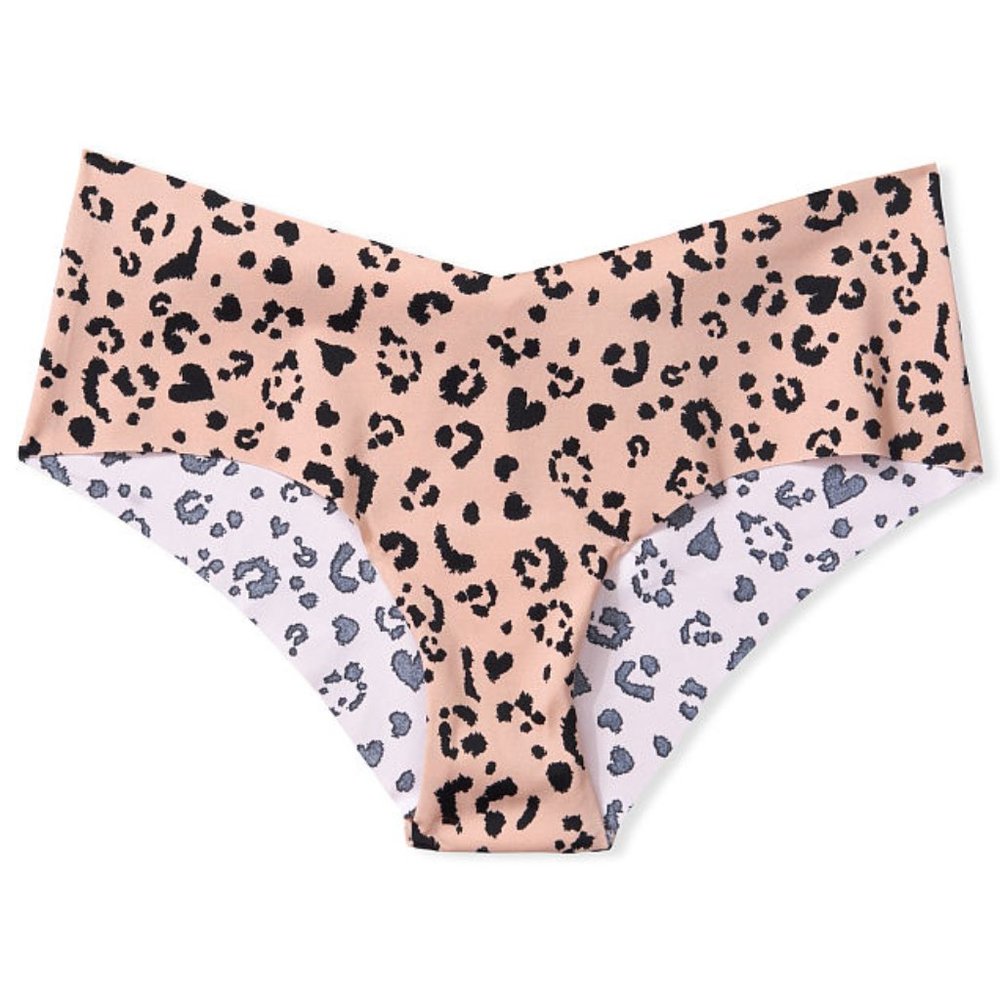 VS Cheeky Leopard No-Show NWT XL - Picture 7 of 10